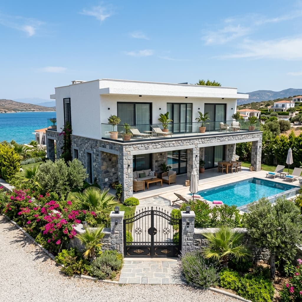 Taş Cephe Tasarımı & Lüks Villa Yapımı